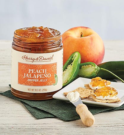 Fire Roasted Peach Pepper Jelly